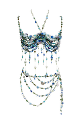 Handmade Crystal Beaded Bralette Set | Dress In Beauty
