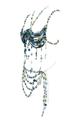 Handmade Crystal Beaded Bralette Set | Dress In Beauty