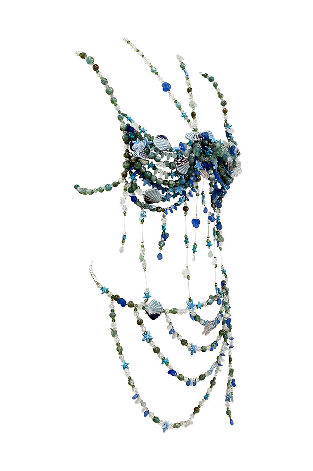 Handmade Crystal Beaded Bralette Set | Dress In Beauty