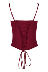 Structured Crepe Corset Top | Dress In Beauty