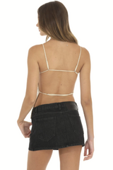 Sequin Open Back Top | Dress In Beauty