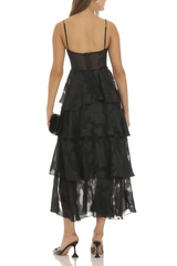 Floral Ruffle A-line Maxi Dress | Dress In Beauty