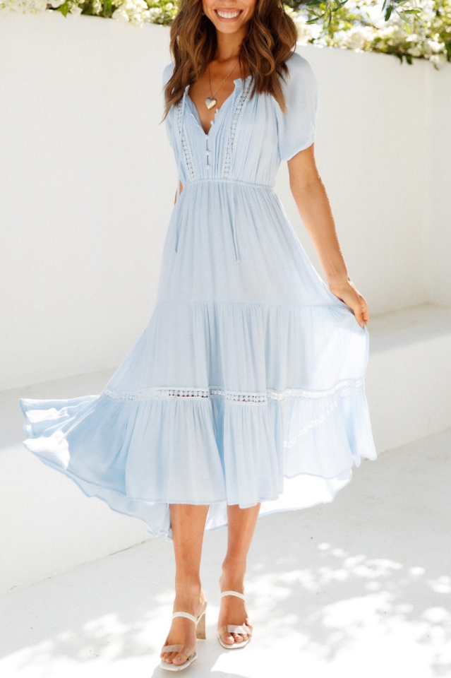 High Above The Clouds Midi Dress | Dress In Beauty