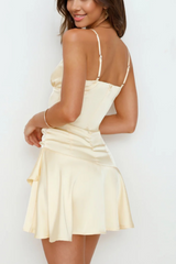 Chasing The Fun Satin Mini Dress | Dress In Beauty