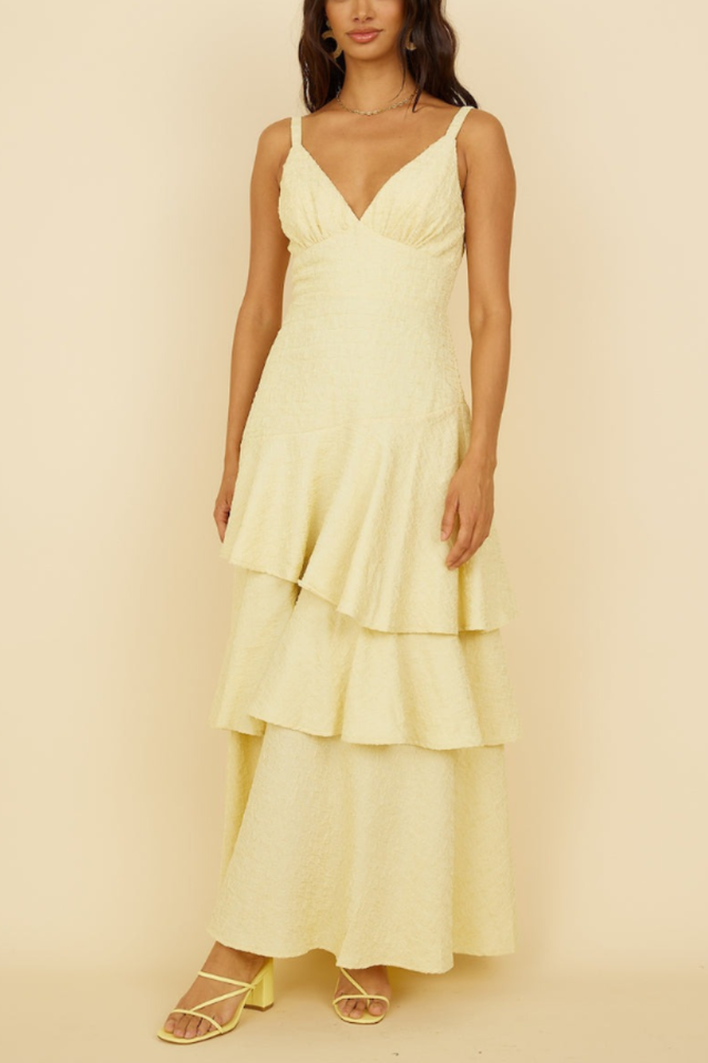Red Carpet Entrance Maxi Dress | Dress In Beauty