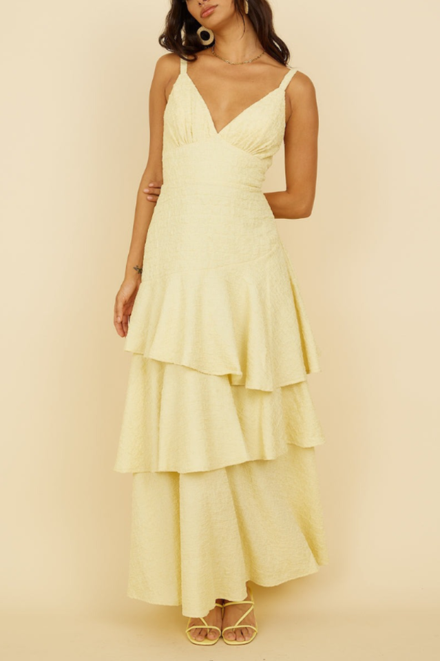 Red Carpet Entrance Maxi Dress | Dress In Beauty