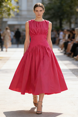 Agatha Knot Waist Midi Dress | Dress In Beauty