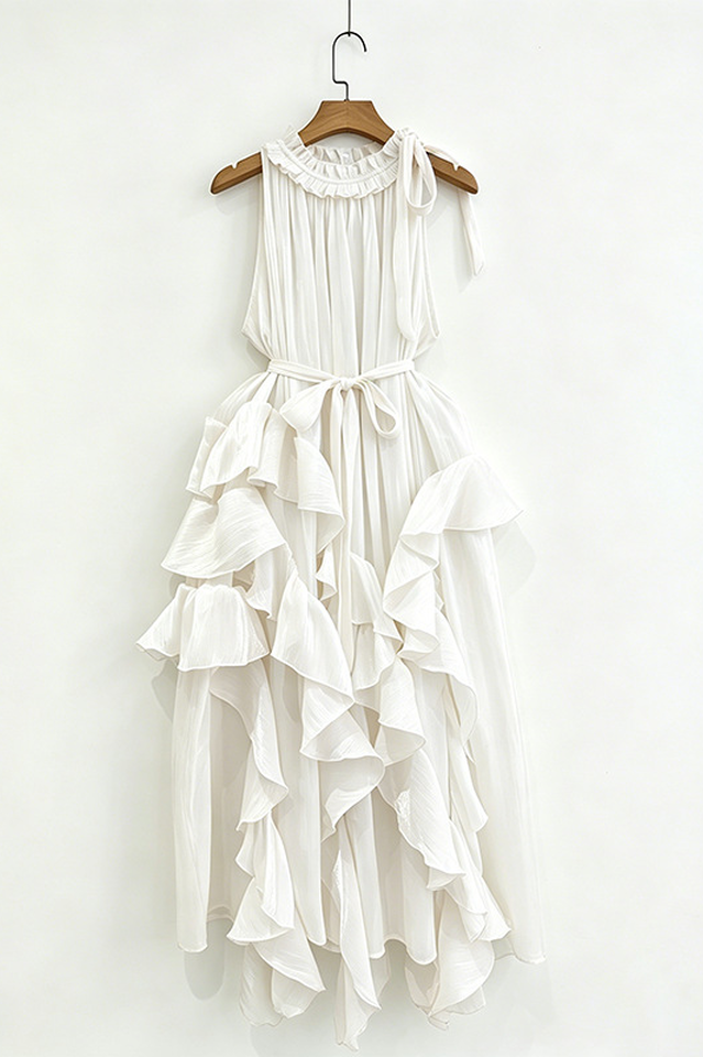 Riviera Asymmetric Maxi Dress | Dress In Beauty