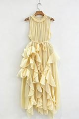 Riviera Asymmetric Maxi Dress | Dress In Beauty