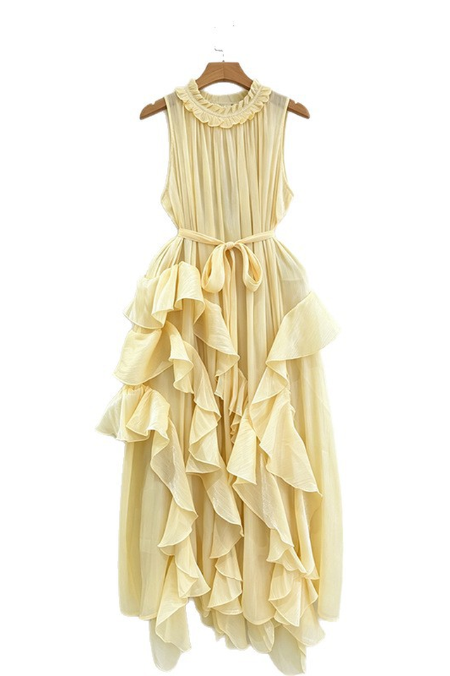 Riviera Asymmetric Maxi Dress | Dress In Beauty
