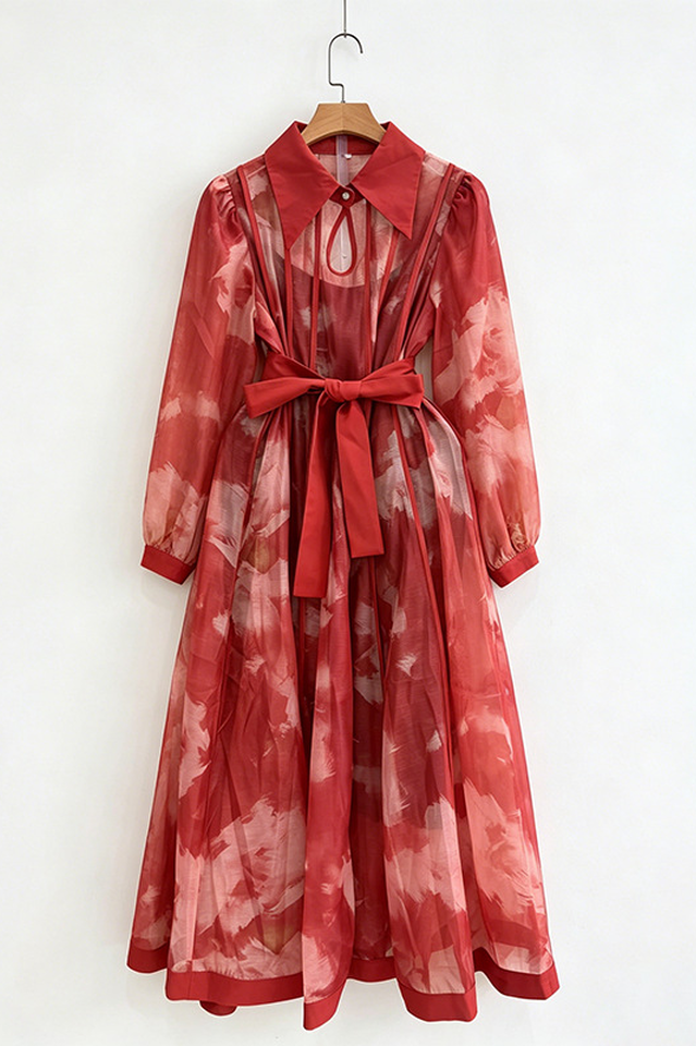 Jolie Ruffle Mesh Maxi Dress | Dress In Beauty