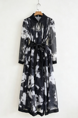 Jolie Ruffle Mesh Maxi Dress | Dress In Beauty