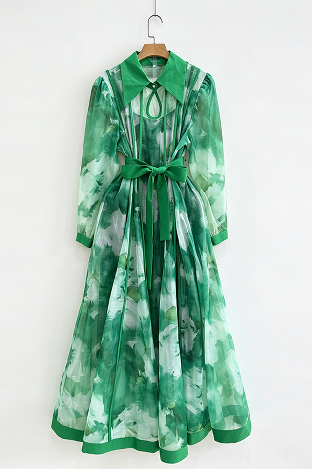 Jolie Ruffle Mesh Maxi Dress | Dress In Beauty