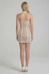 Halter Lace Dress | Dress In Beauty