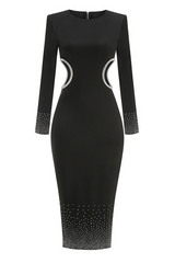 Rigby Crystal Embellished Cutout Midi Dress | Dress In Beauty