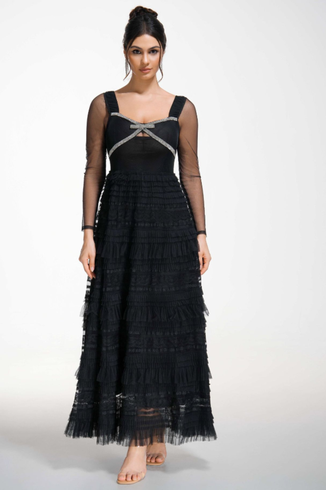 Amina Glam Maxi Dress | Dress In Beauty