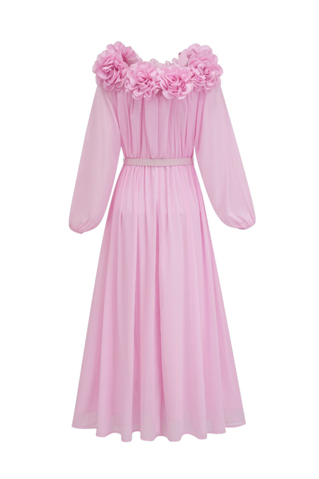 Appliques Maxi Dress | Dress In Beauty