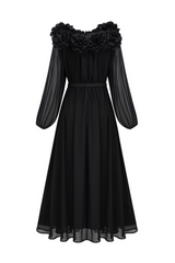 Appliques Maxi Dress | Dress In Beauty