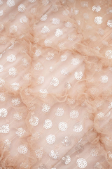 Polka Dot Sequin Embellishment Tulle Dress | Dress In Beauty