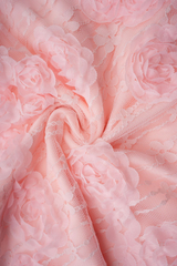 Grace 3D Rose Mermaid Maxi Dress | Dress In Beauty