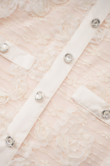 Grace 3D Rose Mermaid Maxi Dress | Dress In Beauty