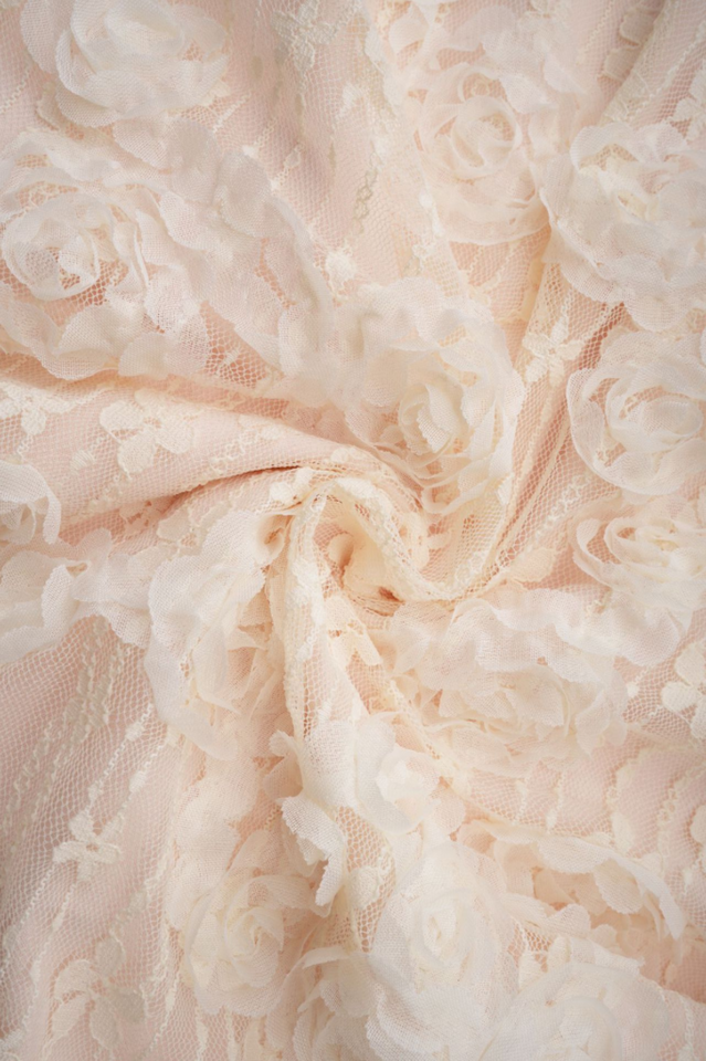 Grace 3D Rose Mermaid Maxi Dress | Dress In Beauty