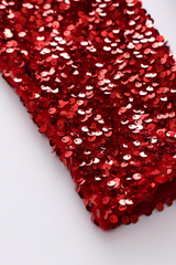Glamorous Sequin Sleeve Formal Gown | Dress In Beauty