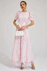 Rosalie Lace Bow Gown | Dress In Beauty