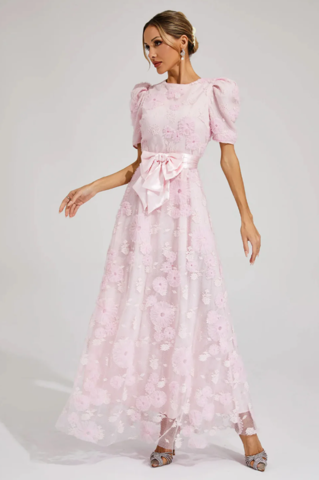 Rosalie Lace Bow Gown | Dress In Beauty
