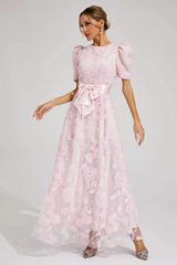 Rosalie Lace Bow Gown | Dress In Beauty