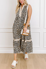 For The Love Of Leopard Midi Dress
