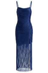 Syriel Spaghetti Fringe Maxi Dress | Dress In Beauty