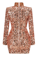 Bartosz Sequin Mini Dress