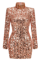 Bartosz Sequin Mini Dress