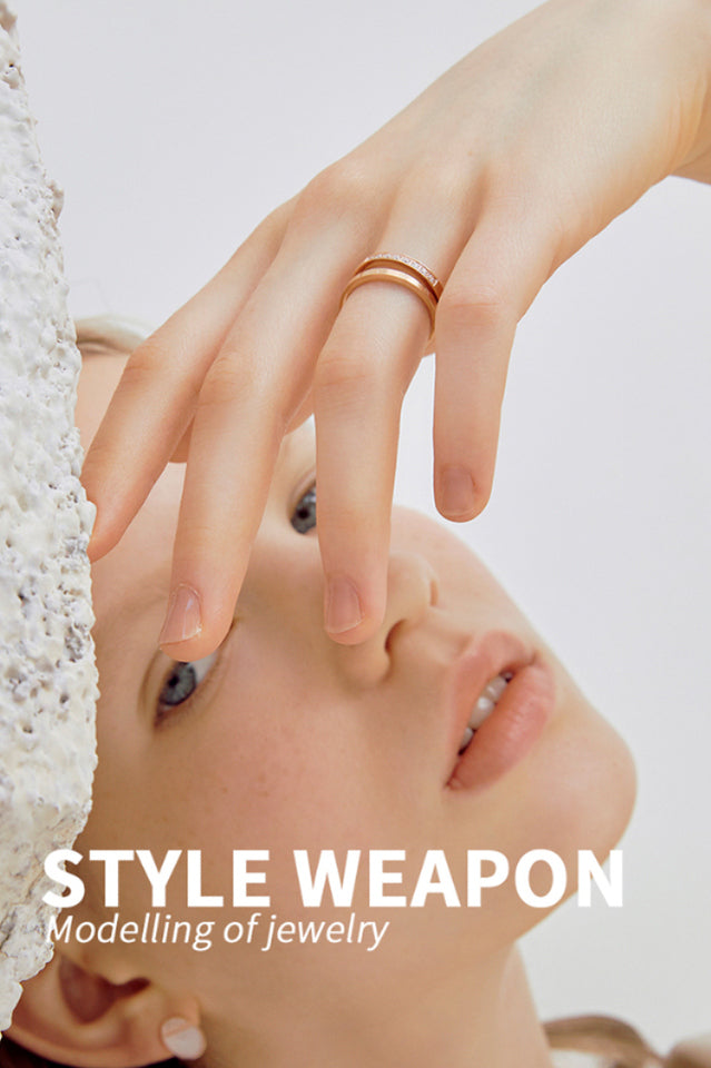 2PCS Roman Numeral Rings | Dress In Beauty
