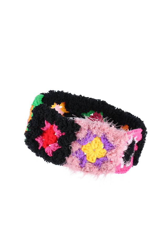 Handmade Ear Warmer Pattern Knit Headband | Dress In Beauty