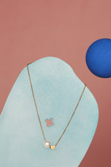 Pearl Sweet Heart Necklace | Dress In Beauty
