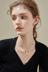 Gold Sugar Cube Hoops | Dress In Beauty