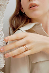 2PCS Roman Numeral Rings | Dress In Beauty