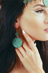 Vintage Nepal Style Necklace+Earrings | Dress In Beauty