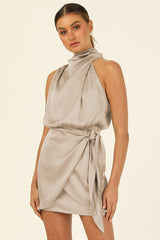 Santorini Satin Mini Dress | Dress In Beauty