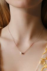 Pearl Sweet Heart Necklace | Dress In Beauty