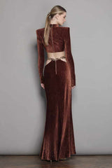 Velour Short Top + Skirt Two Piece Set | Dress In Beauty