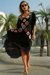 Handmade Short Sleeve Cover Up | Dress In Beauty
