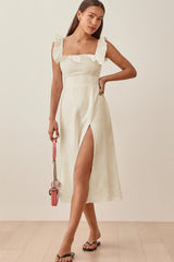 Kacie Ruffles Midi Dress | Dress In Beauty