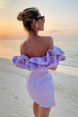 Elastic Mystic Satin Dress | Dress In Beauty