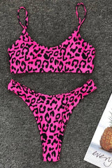 Leopard Print Bikini Set (Multicolor) - Dress In Beauty