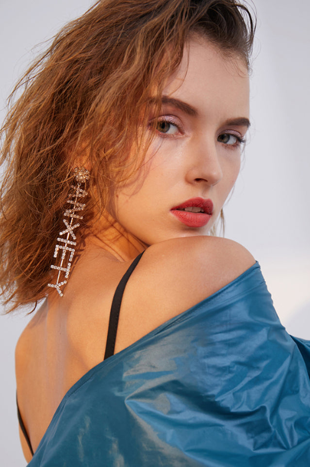 Anxiety Drop Earrings - Dress In Beauty
