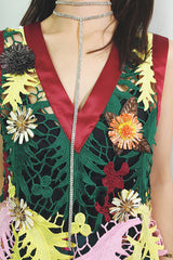 Tassel Crystal Rhinestone Choker Necklace - Dress In Beauty