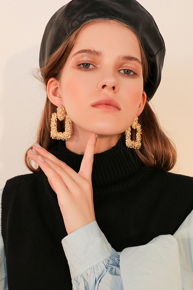 Don't Come Knocking Earrings - Dress In Beauty